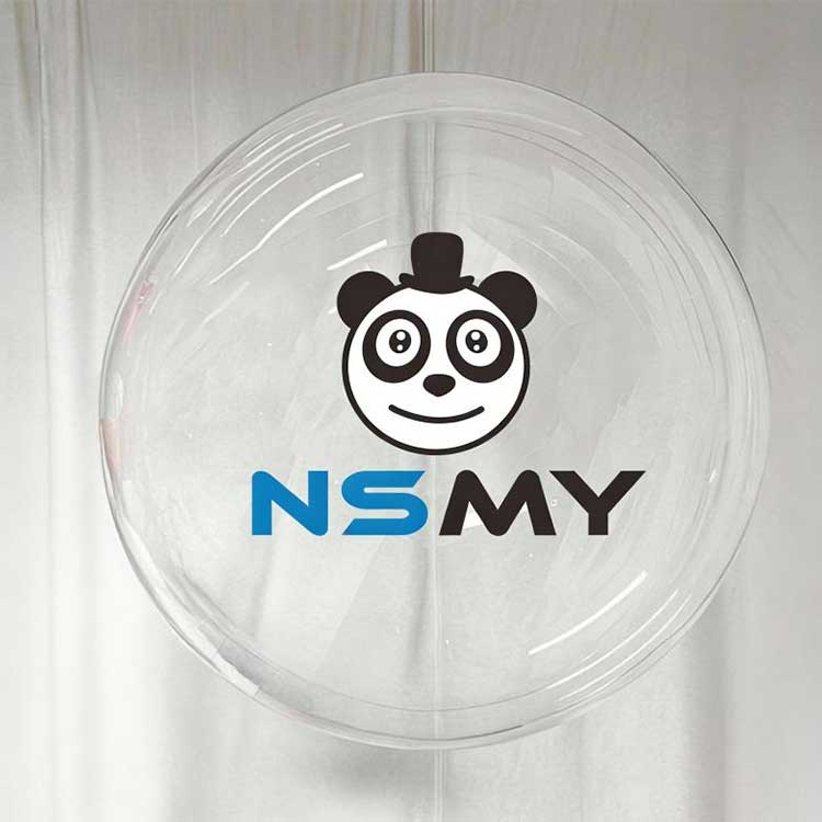 48 అంగుళాల రౌండ్ క్లియర్ బోబో బెలూన్స్