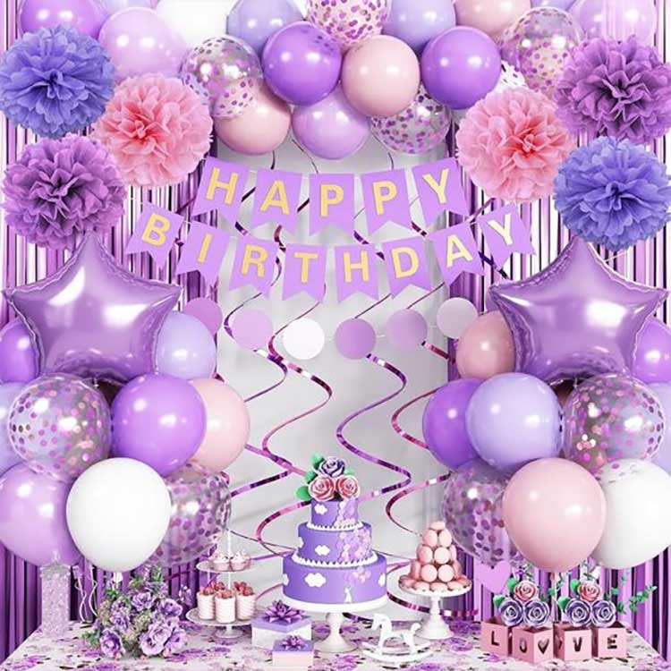 పుట్టినరోజు అలంకరణ కిట్