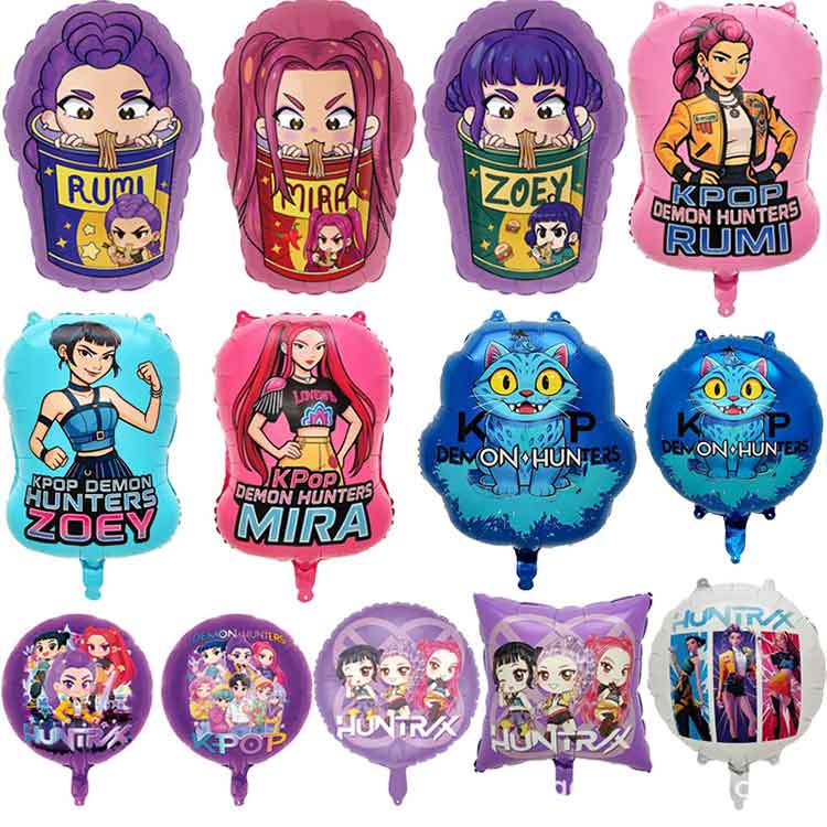 డెమోన్ హంటర్ రేకు బుడగలు