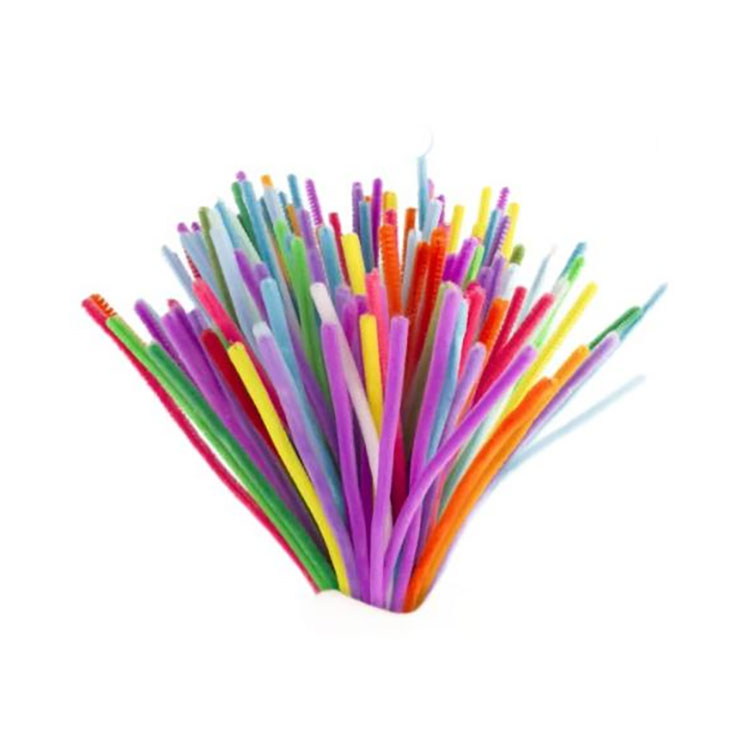 చేతితో తయారు చేసిన పైప్ క్లీనర్ బొకే DIY కిట్