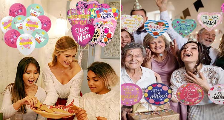 Mother's Day aluminum foil balloons