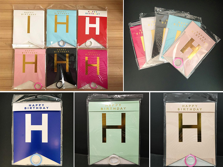 Happy Birthday Pull Flag