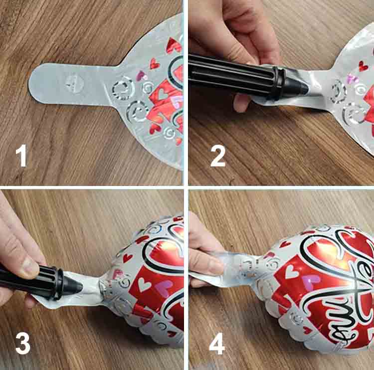 how to use Christmas decoration balloons