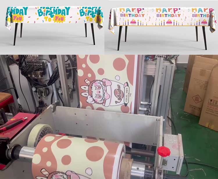 disposable PE tablecloth