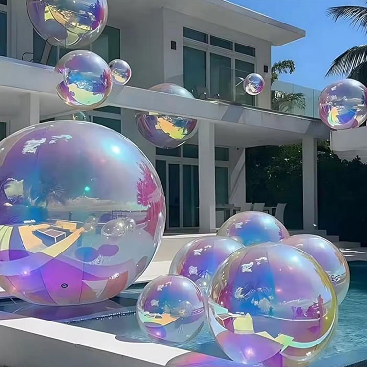 మిర్రర్ బెలూన్ డిస్కో షిన్నీ గాలితో కూడినది