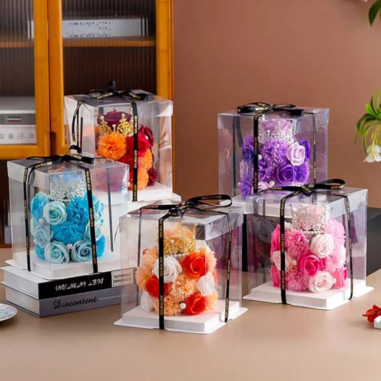 రోజ్ ఫ్లవర్ గిఫ్ట్ బాక్స్