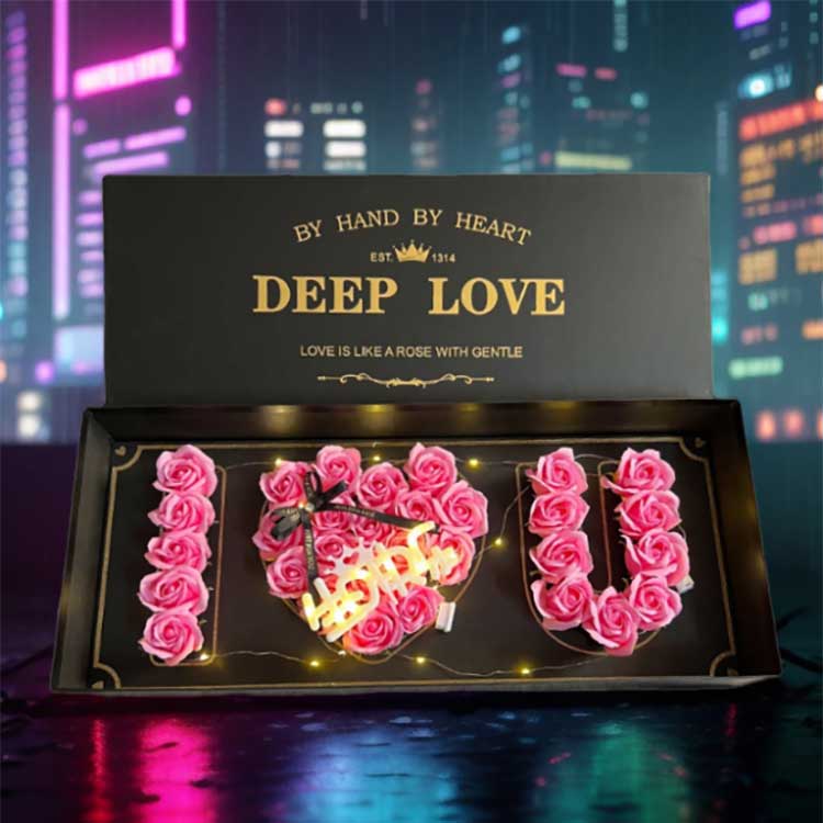 గులాబీ బహుమతి పెట్టెలు