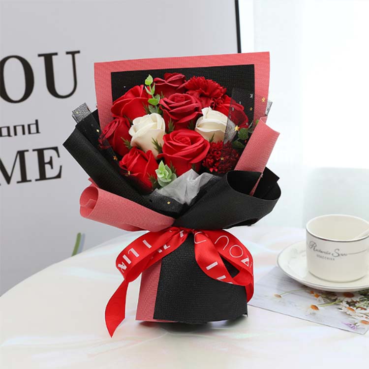 సోప్ ఫ్లవర్ బొకే